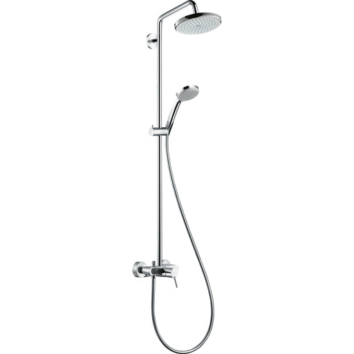 Hansgrohe - Showerpipe CROMA 220 für Dusche chrom mit Brausenmischer