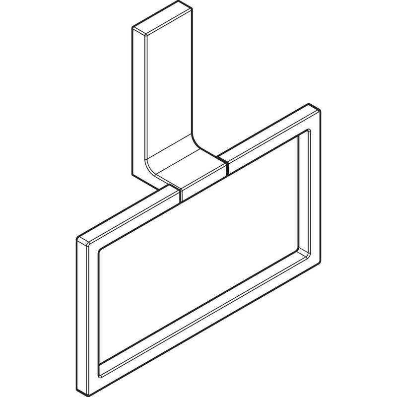 Hansgrohe - Handtuchring Axor Universal Rectangular chrom