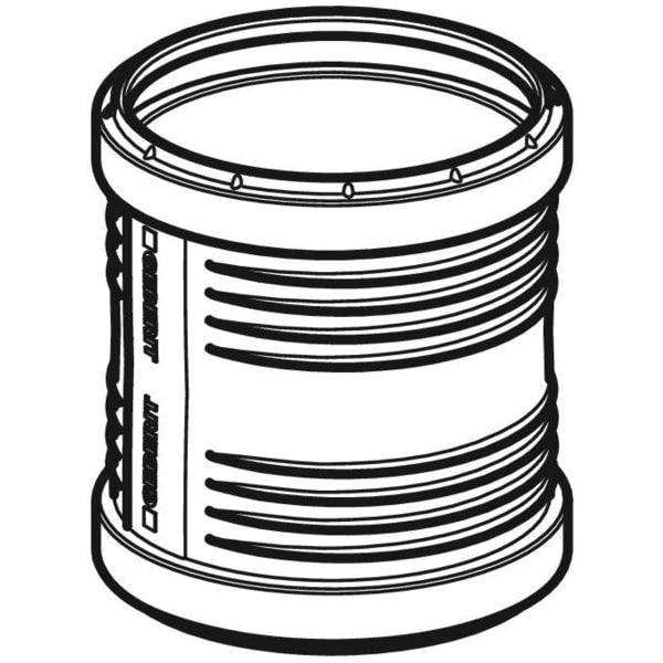 Geberit Vertriebs - Silent-PP Überschiebemuffe d32 390017141