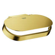 Grohe - WC-Papierhalter SELECTION 41069 mit Deckel cool sunrise gebürstet