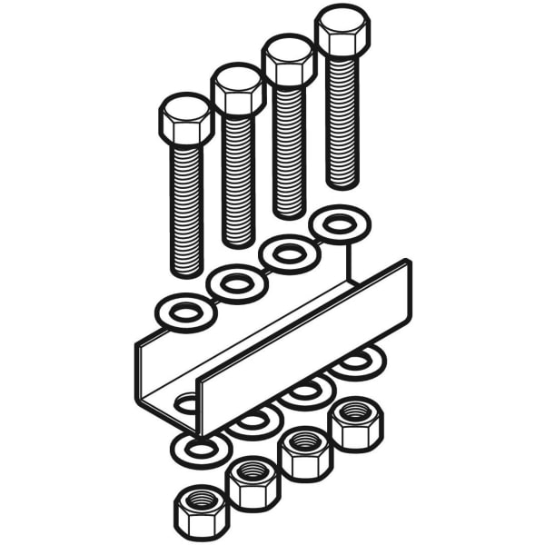 Geberit Vertriebs - Pluvia Verbindungselement C-Profil 363864001