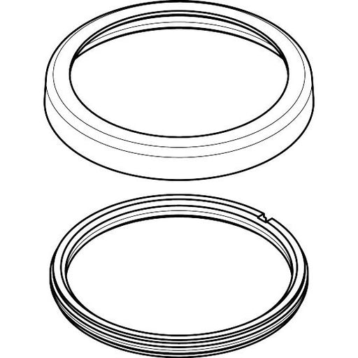Hansgrohe - Rosette AXOR Brausehalter 3-/4-Loch Wannenarmatur chrom
