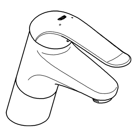 Grohe - WT EHM EUROECO SPECIAL 32765 hohe Ausführung glatter Körper chrom
