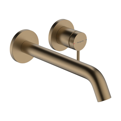 Hansgrohe - TECTURIS S 2-Loch WTM UP F-Set 225 mm Auslauf brushed bronze
