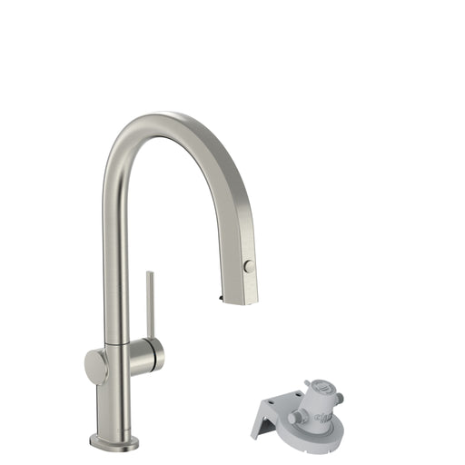 Hansgrohe - FilterSystem 210 Aqittura M91 Ausziehauslauf 1jet sBox edelstahl-optik