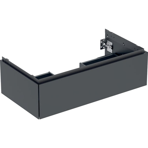Geberit Vertriebs - ONE Unterschrank für WT/-Platte 1 Schubl., 88,8x26,6x47cm, schwarz matt