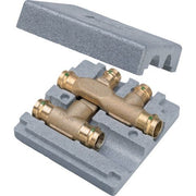 Viega - Kreuzungs-T-Stück 2249.3 22x15x22mm Rotguss