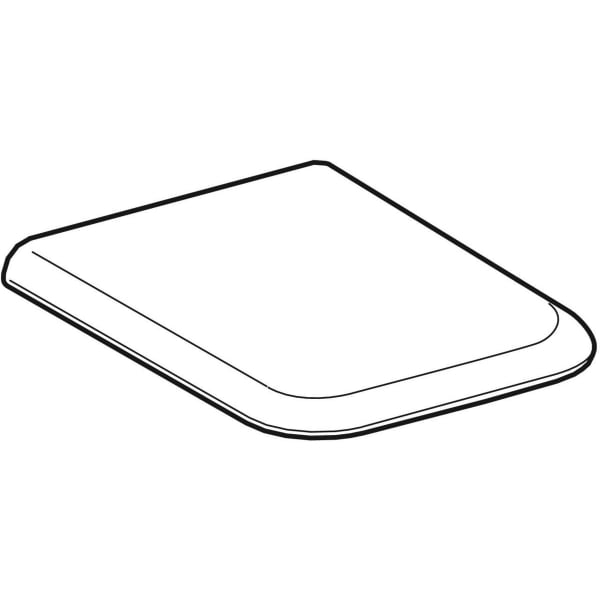 Geberit Vertriebs - WC-Sitz MYDAY 575410 mit Absenkautomatik, weiß