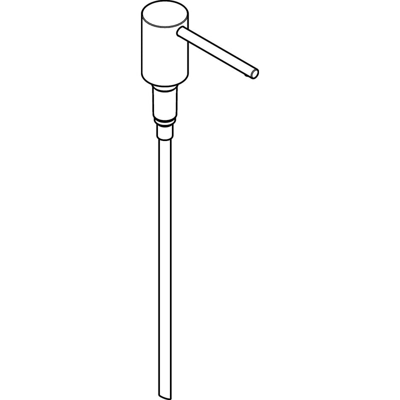 Hansgrohe - Pumpe A41 Spülmittelspender edelstahl-optik