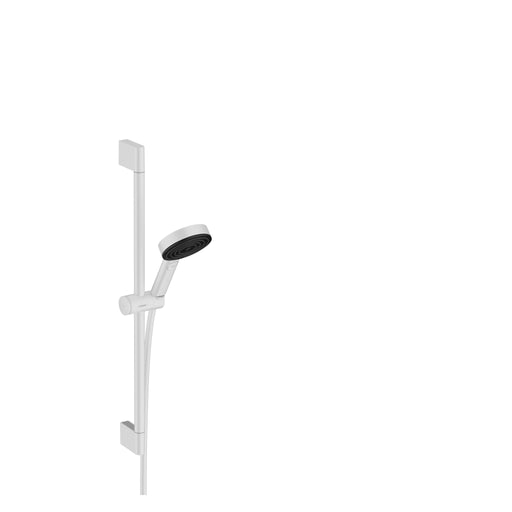 Hansgrohe - Brauseset PULSIFY 105 3jet Relaxation mit Brausestange 650mm mattweiß