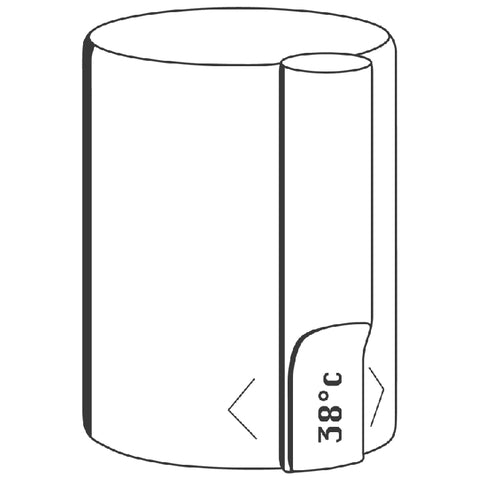 Grohe - Temperaturwählgriff TENSO 47239 chrom