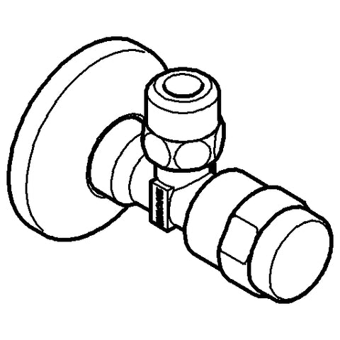 Grohe - Eckventil EGAPLUS 41263 DN15 chrom