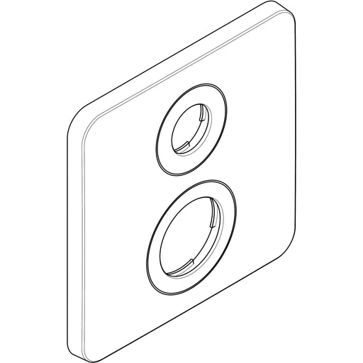 Hansgrohe - Rosette AXOR Citterio M Thermostat Unterputz AUV chrom