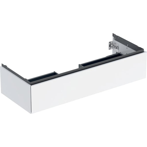 Geberit Vertriebs - ONE Unterschrank für WT/-Platte 1 Schubl., 118.4x26,6x47cm, weiß hgl