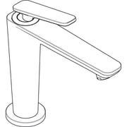 Hansgrohe - Waschtischm.125 Axor Citterio C CoolStart Ablaufgarrnitur chrom