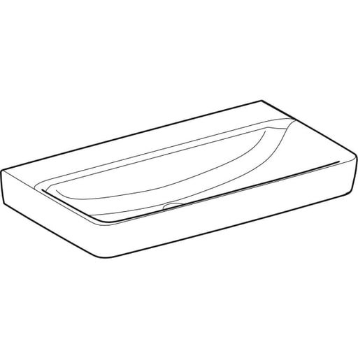 Geberit Vertriebs - RENOVA Plan Waschtisch, 85x48cm o. Hl., o. Ül., weiß, NEU