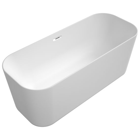 VILLEROY & BOCH - Badewanne Finion N100V2 1700x700x620 mm Duo Freistehend Stone White