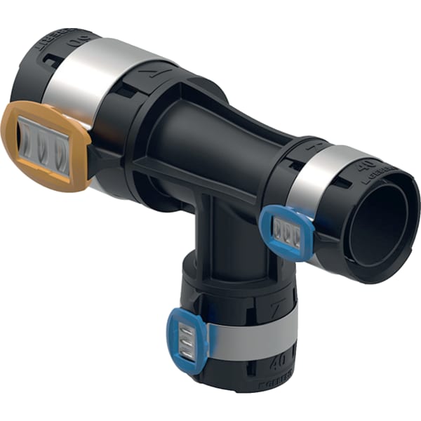 Geberit Vertriebs - FlowFit T-Stück reduziert PPSU d50-40-40