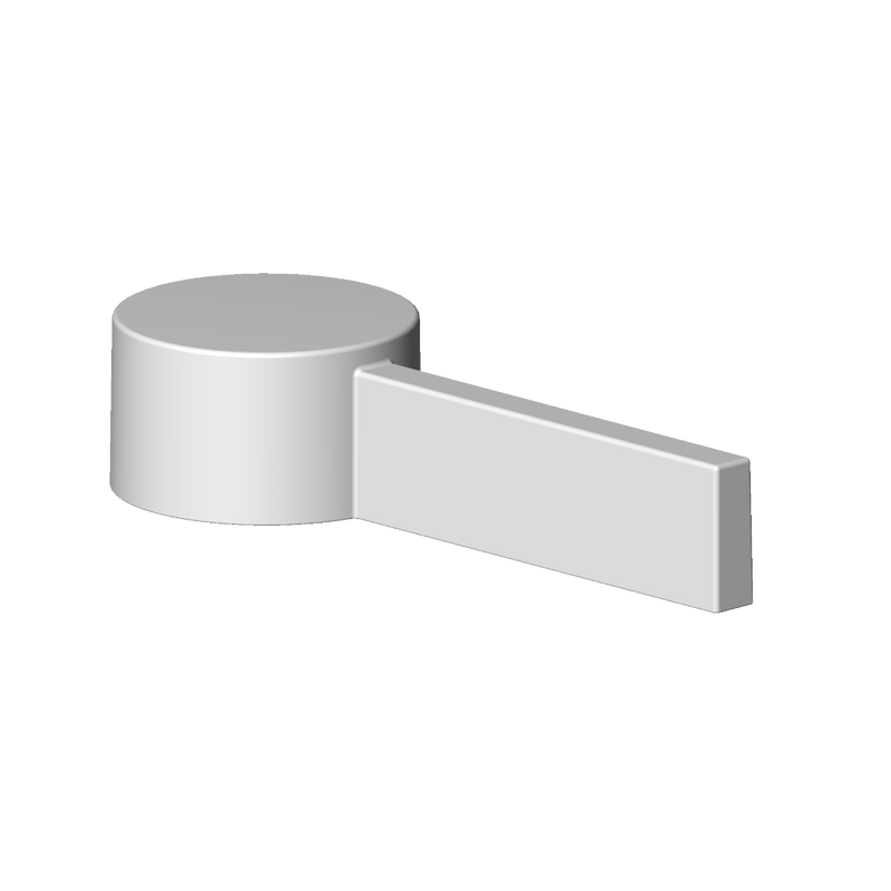 Dornbracht - Griff Ersatzteile 092078058 23 x 26 x 119 mm platin matt