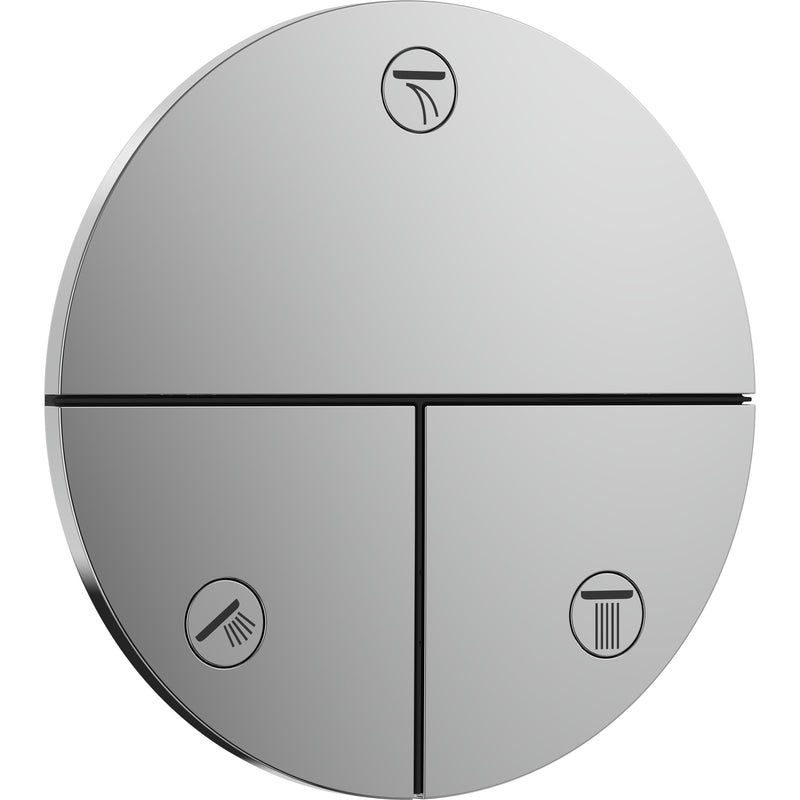 Hansgrohe - Absperrvent.UP ShowerSelect Comfort S Fertigset 3 Verbraucher chrom