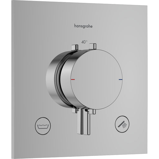 Hansgrohe - Thermostat UP Ecostat Comfort E Fertigset 2 Verb.m.Sicherungskombi.chr