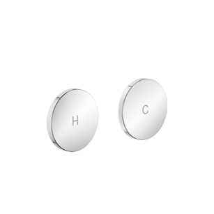 Dornbracht - Set Griffeinsatz H&C CYO 11285811 platin gebürstet