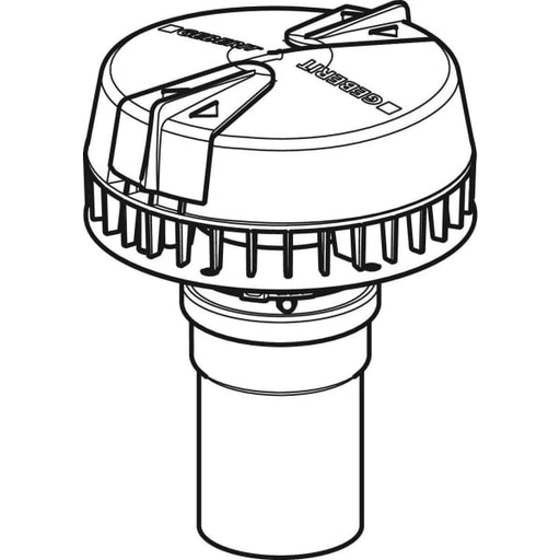 Geberit Vertriebs - Pluvia Dachwassereinlauf für Rinnen, d75, 19L/s