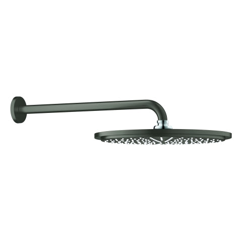Grohe - Kopfbrauseset RAINSHOWER Cosm. 310 26066 Brausearm 380mm hard graphite geb