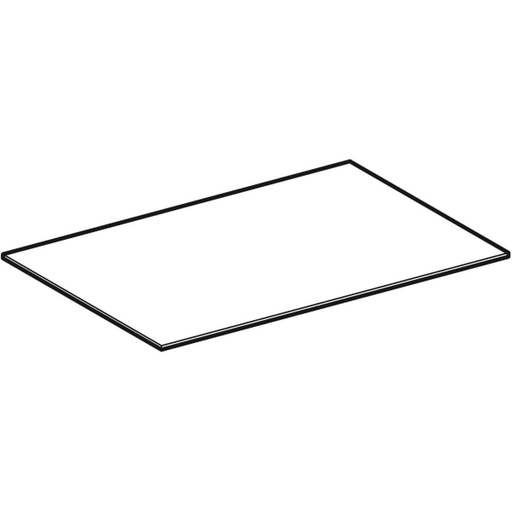 Geberit Vertriebs - Glaseinlegeboden oben, RENOVA Nr.1 Plan, Hochschrank