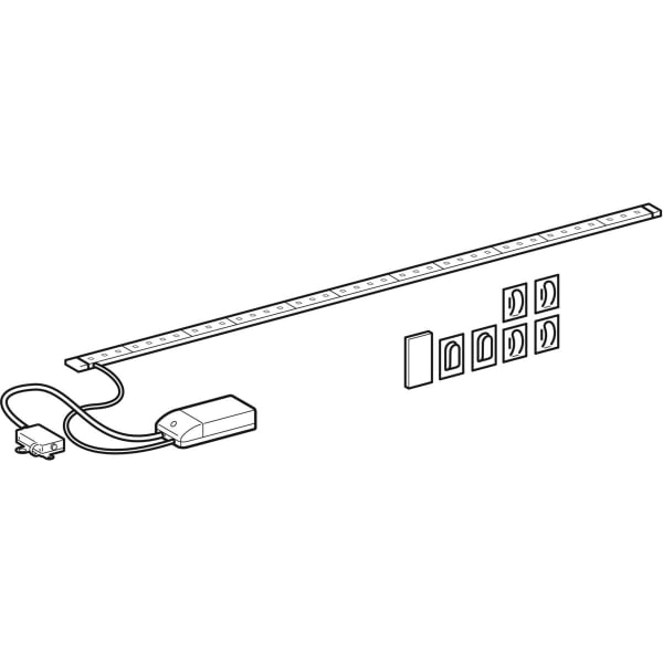 Geberit Vertriebs - Lichtset komplett, MYDAY WT-US, Modell Y824060-824063
