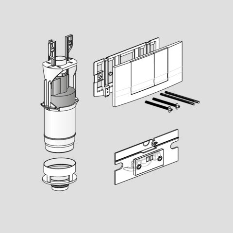 Sanitärtechnik Eisenberg - Sanit�rtechnik Eisenberg Modernisierungsset FRIABLOC auf F102 +Pl