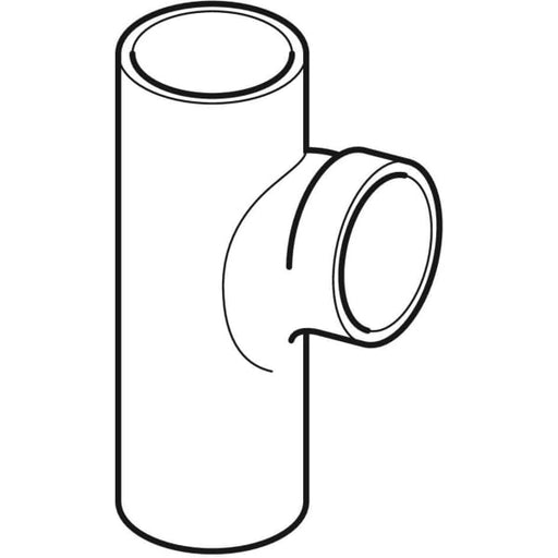 Geberit Vertriebs - PE Bogenabzweig 88,5Gr d110/110 367.163.16.1