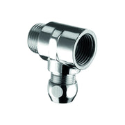 SCHELL - T-Stück 1/2x10mm chrom mit Quetschverschraubung