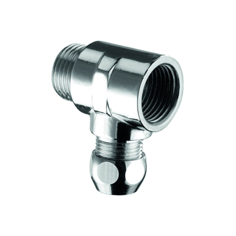 SCHELL - T-Stück 1/2x10mm chrom mit Quetschverschraubung