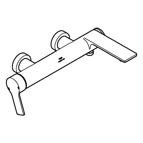Grohe - EH-Wannenbatt. Allure 32826_1 Wandmontage warm sunset gebürstet