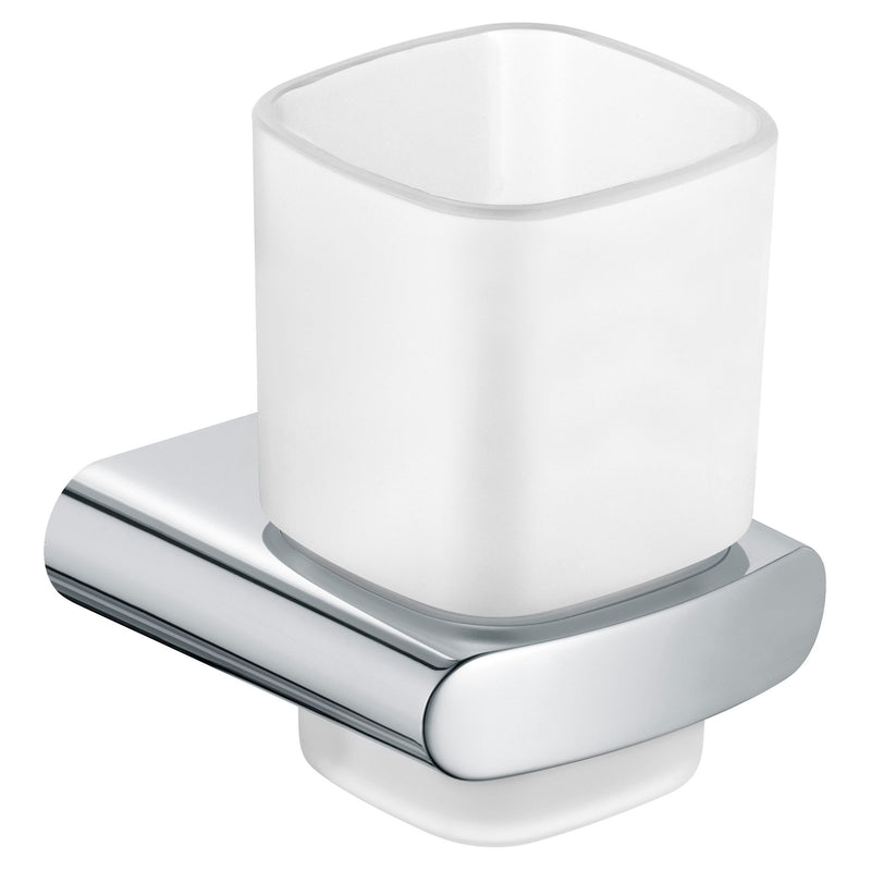 KEUCO - Glashalter Elegance 11650, kpl. mit Echtkristall-Glas, verchromt