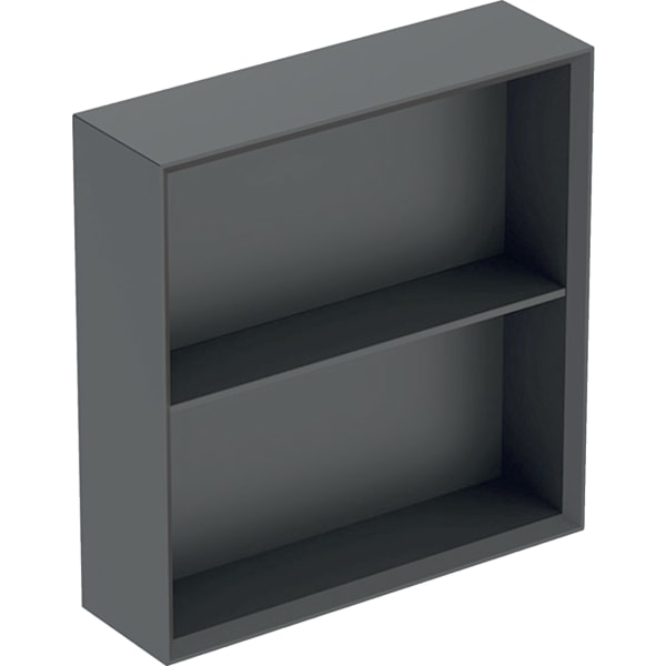 Geberit Vertriebs - iCon Regal quadratisch 45x46,7x13,2cm, lava
