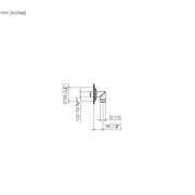 Dornbracht - Wandanschlußbogen 1/2 MADISON 28450410-00 chrom