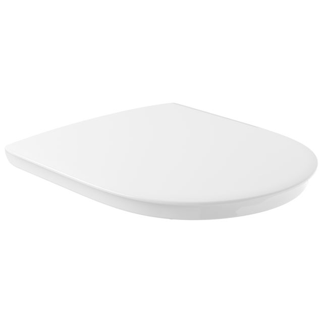 VILLEROY & BOCH - WC-Sitz ViCare 369x459x49mm Oval Weiß Alpin AntiBac