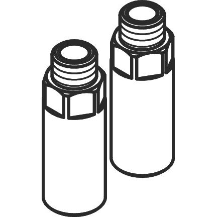 Hansgrohe - Rückflussverhindererpatrone mit Feinfilter FOCUS Elektronik Batterie