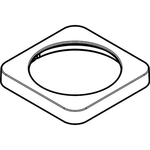 Hansgrohe - Rosette Axor Citterio M 4-Loch Wannenarmatur Brausenhalter chrom