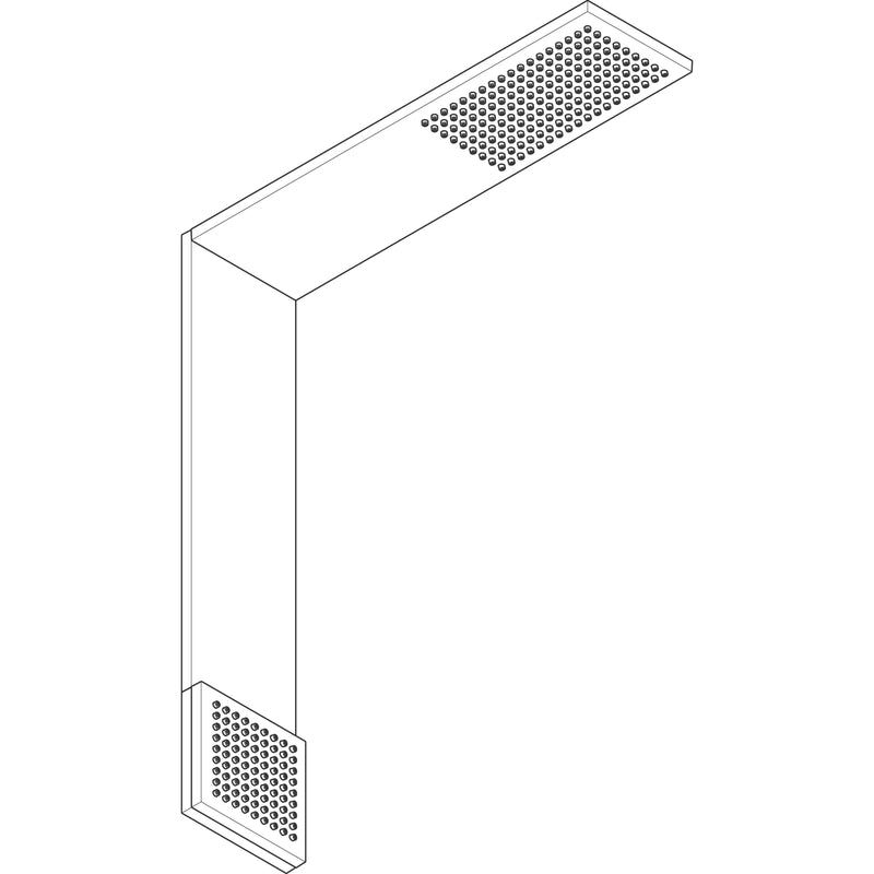 Hansgrohe - Brausenmodul 110/220 Axor ShowerComposition 1jet Schulterbr. chrom