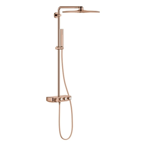 Grohe - Duschsystem Euphoria SmartControl 310 Cube Duo 26508 mit THM warm sunset