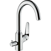Hansgrohe - Spültischmischer 220 FOCUS M42 Geräteabsperrventil 1jet chrom
