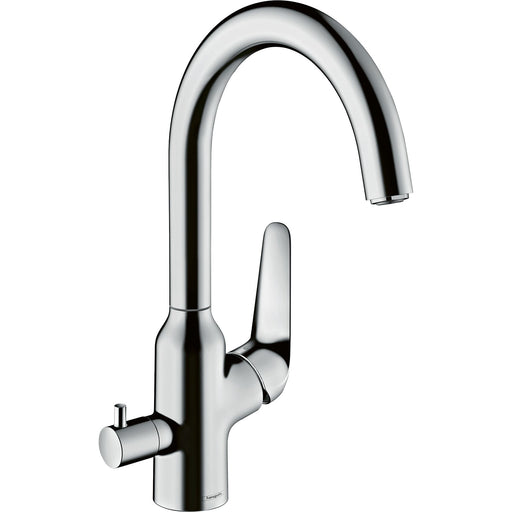 Hansgrohe - Spültischmischer 220 FOCUS M42 Geräteabsperrventil 1jet chrom