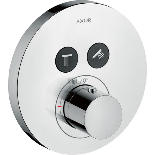 Hansgrohe - Thermostat UP AXOR Showerselect Fertigset 2 Verbraucher rund chrom