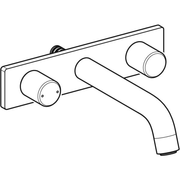 Geberit Vertriebs - Arm.Körper für Geberit ONE WT-Arm. rundes Design, W.-Mont.,L:16cm, swm/Etc