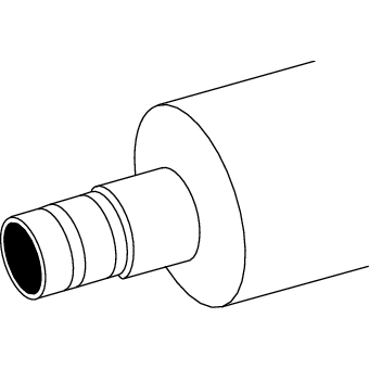 TECE SE - TECElogo Verbundrohr PE-RT/Al/PE-RT vorged., RS 26 mm, rot,Dim.25 (25M) je m