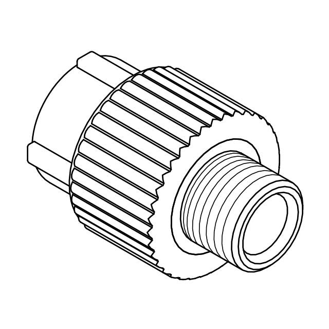aquatherm - Übergangsstück-FUSIOTHERM 21210 20mm x 3/4AG, rund
