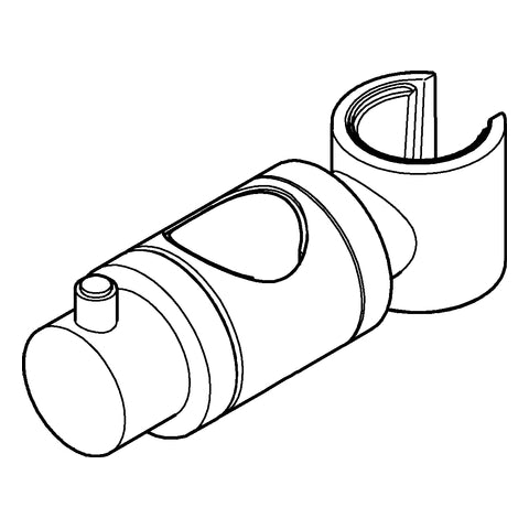Grohe - Gleitelement 06765 chrom für Brausestange Relexa/Rainshower